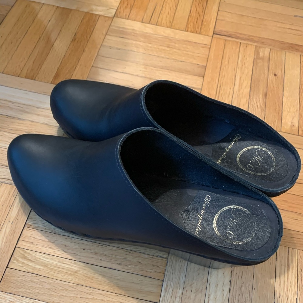 No. 6 Wedge Clogs